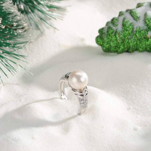 9-10mm Frshwater Edison Pearl Ring - House Of Pearls